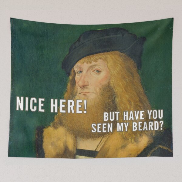 Item preview, Nice here but you saw my beard designed and sold by Mauswohn.