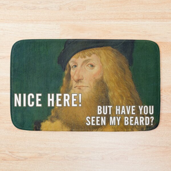 Item preview, Nice here but you saw my beard designed and sold by Mauswohn.