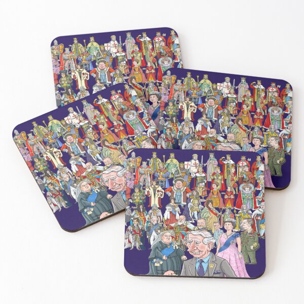 Item preview, The Kings and Queens of England and Britain designed and sold by MacKaycartoons.