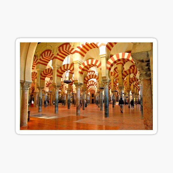 Sticker Oval Moschee C/órdoba