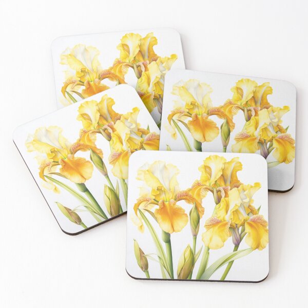 Item preview, Yellow Irises  designed and sold by Vanover Designs.