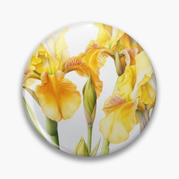 Item preview, Yellow Irises  designed and sold by Vanover Designs.