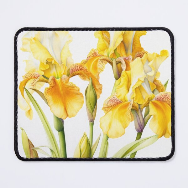 Item preview, Yellow Irises  designed and sold by Vanover Designs.