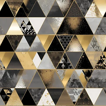 Artwork thumbnail, Fancy Triangular Pattern by ArtByDominique