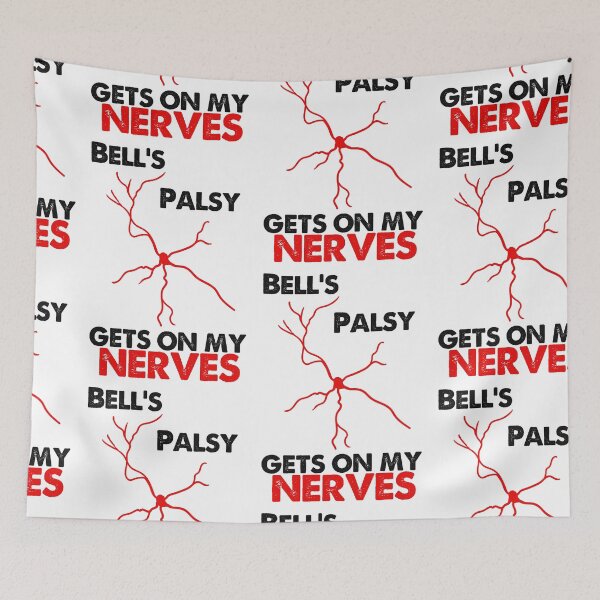 Item preview, Bells Palsy Awareness, Bells Palsy Gets On My Nerves designed and sold by SportyDogShop.