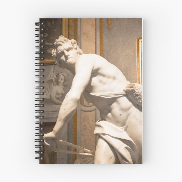 Item preview, David, by sculptor Gian Lorenzo Bernini,1624 designed and sold by Paolo Modena Photography    -   Fine Italian Art.