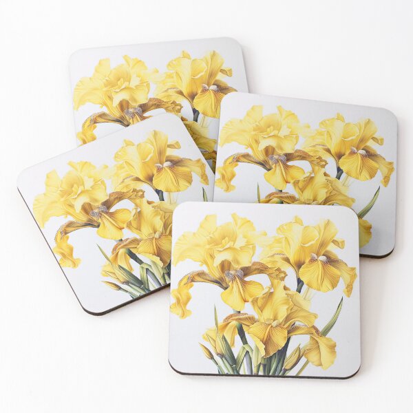 Item preview, Yellow Irises  designed and sold by Vanover Designs.