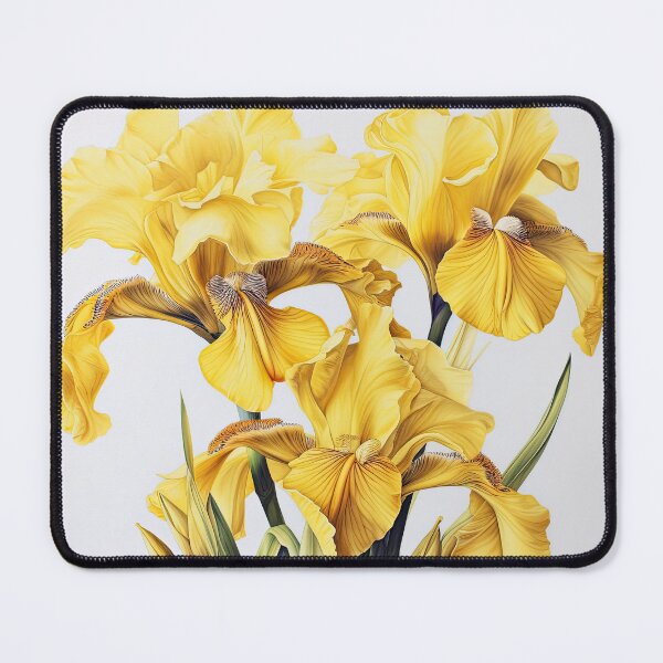 Item preview, Yellow Irises  designed and sold by Vanover Designs.