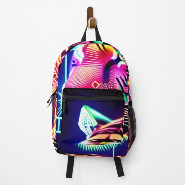 Item preview, Trippy Psychedelic Neon Tigers 3 designed and sold by Benito Del Ray.