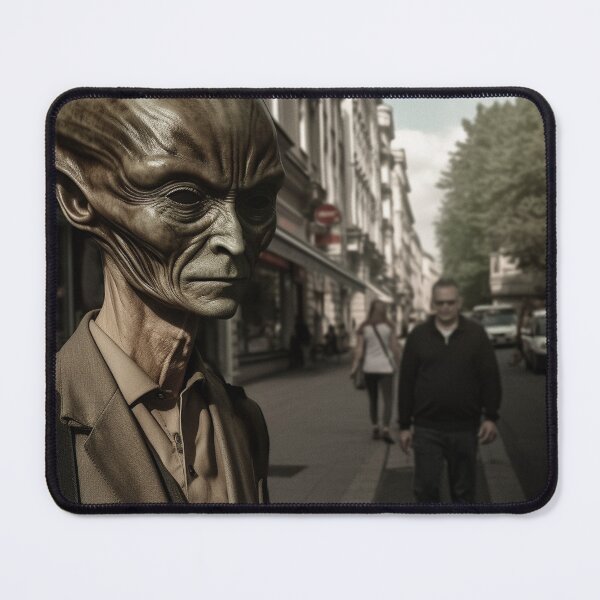 Item preview,  digital airbrushing depicts real life anthropological hypnotic aliens ufo designed and sold by PinkPinkArts.