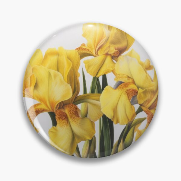 Item preview, Yellow Irises  designed and sold by Vanover Designs.