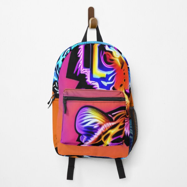 Item preview, Trippy Psychedelic Neon Tigers 1 designed and sold by Benito Del Ray.