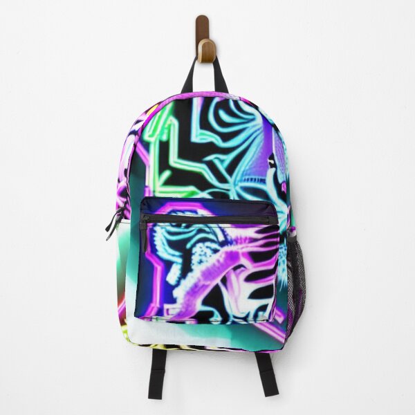 Item preview, Trippy Psychedelic Neon Tigers 2 designed and sold by Benito Del Ray.