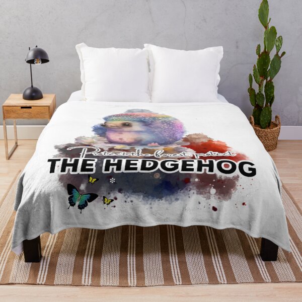 Item preview, Forest Guardian Hedgehog designed and sold by Quirky Tees.