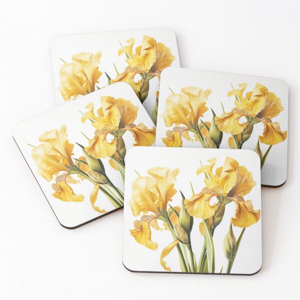 Item preview, Yellow Irises  designed and sold by Vanover Designs.