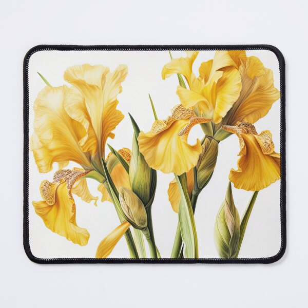 Item preview, Yellow Irises  designed and sold by Vanover Designs.