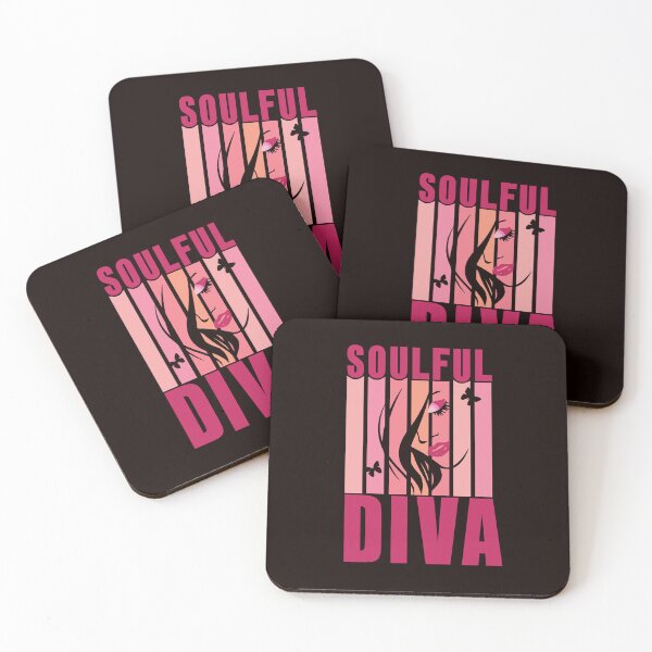 Item preview, Pink Gradient Soulful Diva - Lipstick Lover - Lash Artist  designed and sold by The Red Nox.