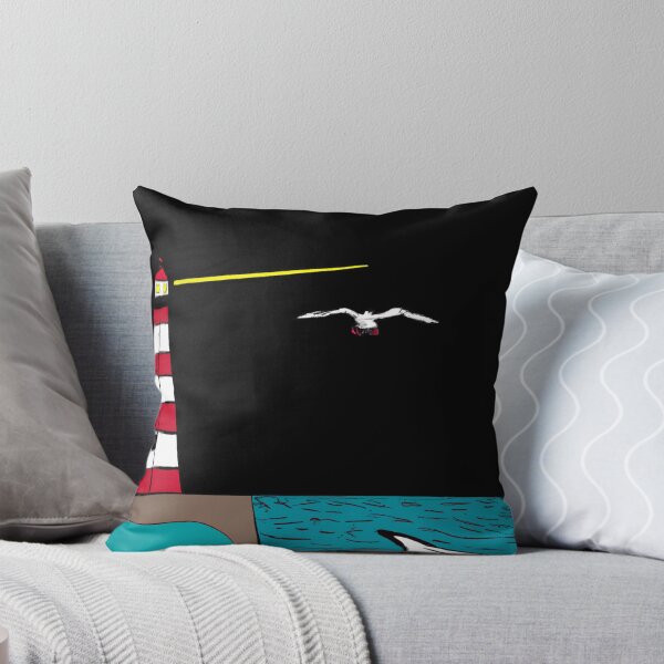 Item preview, North sea lighthouse gull sea designed and sold by Imutobi.