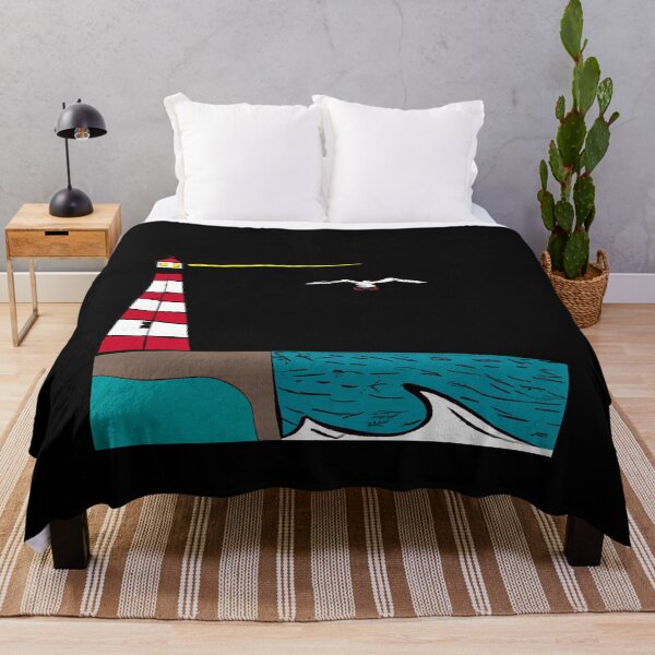 Item preview, North sea lighthouse gull sea designed and sold by Imutobi.