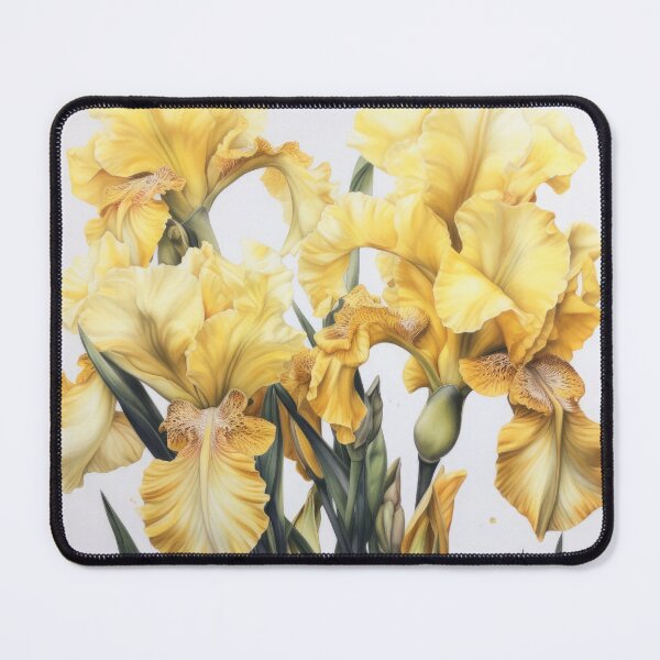Item preview, Yellow Irises  designed and sold by Vanover Designs.