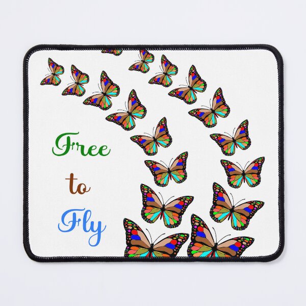 Item preview, Free to Fly (Butterflies) designed and sold by GiftsAndCrafts.