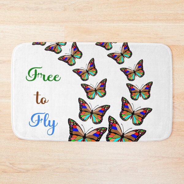 Item preview, Free to Fly (Butterflies) designed and sold by GiftsAndCrafts.