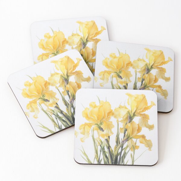 Item preview, Yellow Irises  designed and sold by Vanover Designs.