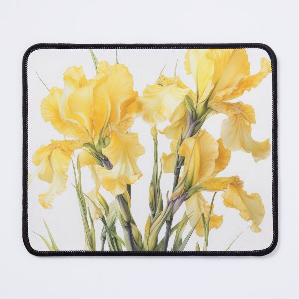 Item preview, Yellow Irises  designed and sold by Vanover Designs.