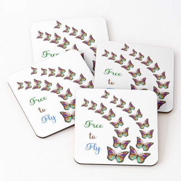 Item preview, Free to Fly (Butterflies) designed and sold by GiftsAndCrafts.