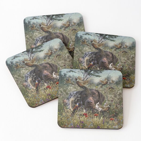 Item preview, The German Shorthaired Pointer, Pheasant hunting season designed and sold by TammyHunterArt.