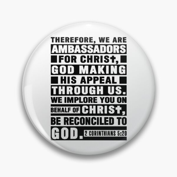 Item preview, 2 Corinthians 5:20 We Are Ambassadors For Christ designed and sold by plushism.