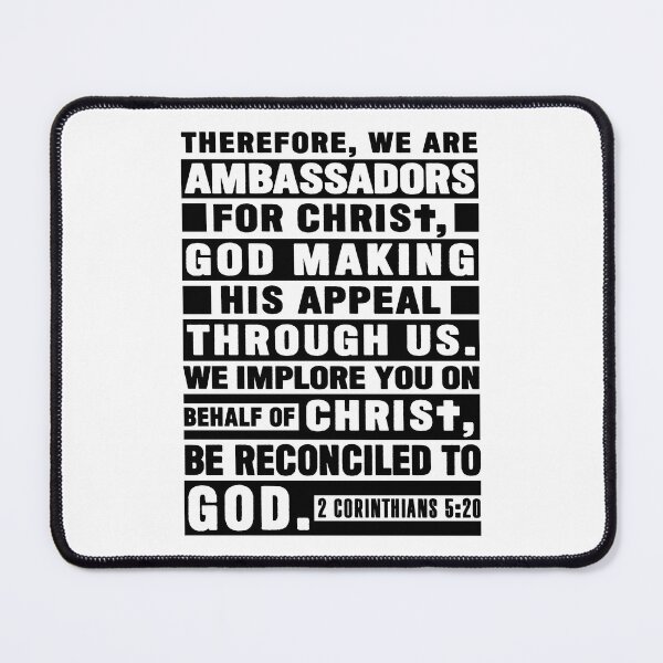Item preview, 2 Corinthians 5:20 We Are Ambassadors For Christ designed and sold by plushism.