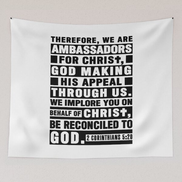 Item preview, 2 Corinthians 5:20 We Are Ambassadors For Christ designed and sold by plushism.