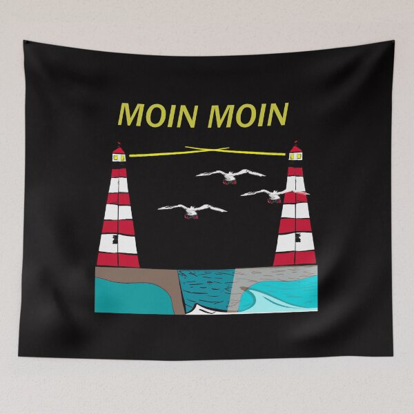 Item preview, Moin saying North Sea lighthouse designed and sold by Imutobi.