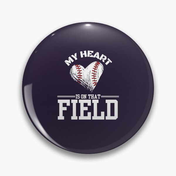 Item preview, My heart is on that field funny baseball  designed and sold by Benchamart.