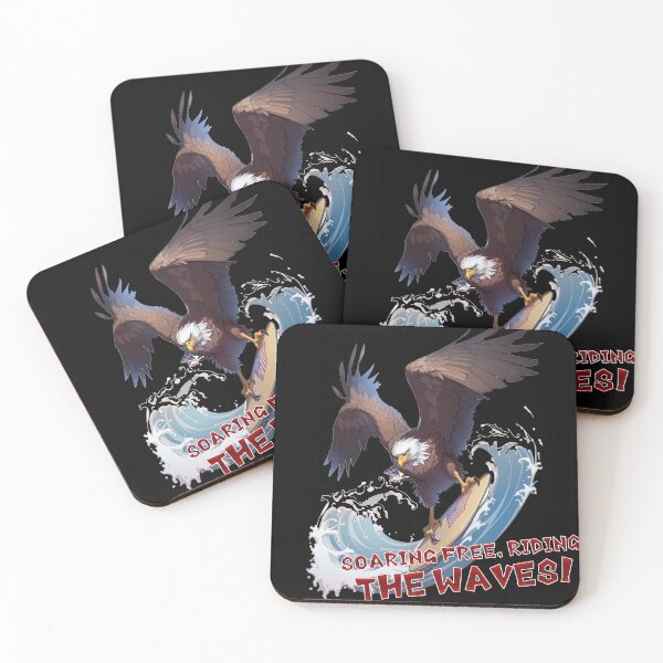 Item preview, Surfing Eagle! designed and sold by ice1103.
