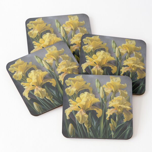 Item preview, Yellow Irises  designed and sold by Vanover Designs.