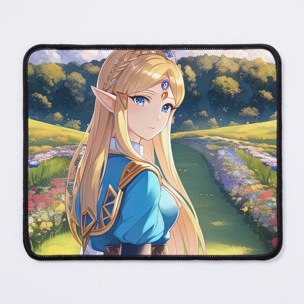 Item preview, Anime elven princess in blue dress designed and sold by RK - Shop.