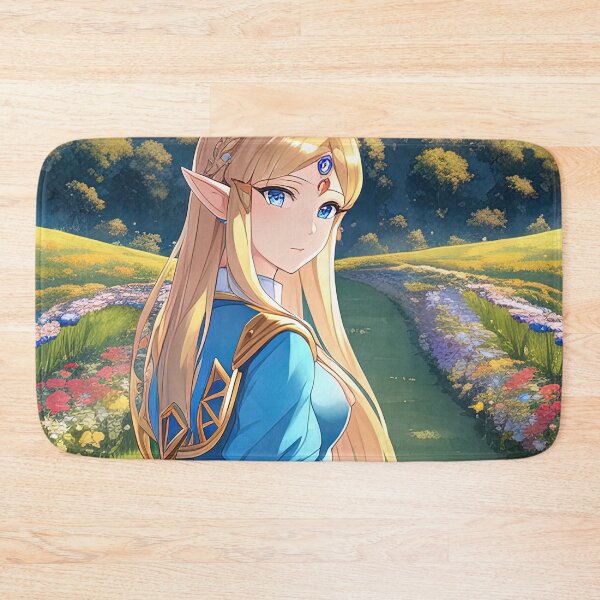 Item preview, Anime elven princess in blue dress designed and sold by RK - Shop.