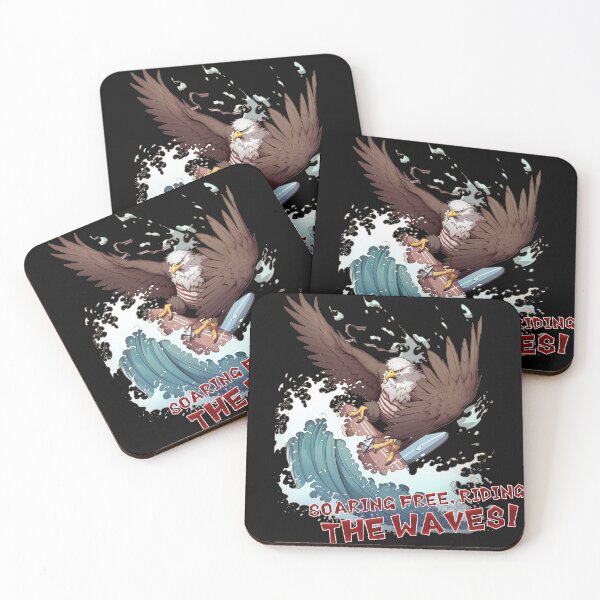 Item preview, Surfing Eagle! designed and sold by ice1103.