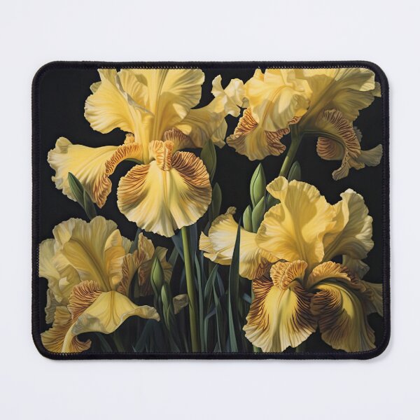 Item preview, Yellow Irises  designed and sold by Vanover Designs.