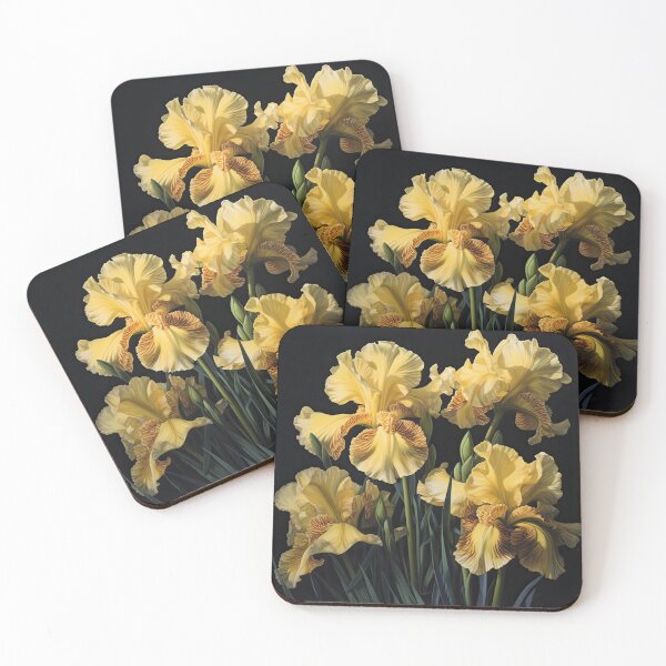 Item preview, Yellow Irises  designed and sold by Vanover Designs.