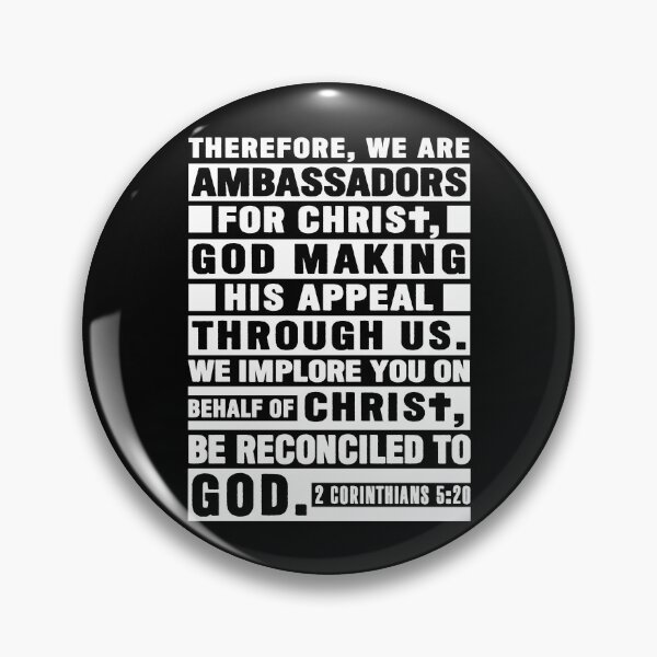 Item preview, 2 Corinthians 5:20 We Are Ambassadors For Christ designed and sold by plushism.