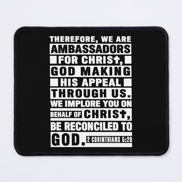 Item preview, 2 Corinthians 5:20 We Are Ambassadors For Christ designed and sold by plushism.