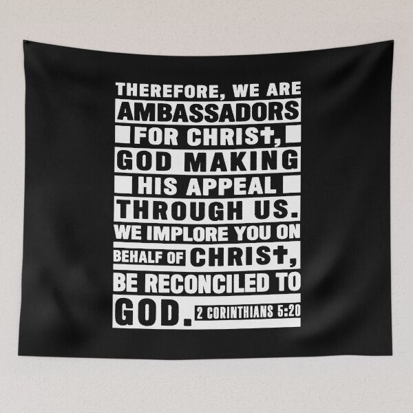 Item preview, 2 Corinthians 5:20 We Are Ambassadors For Christ designed and sold by plushism.