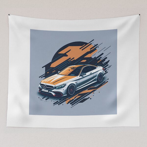 Item preview, Mercedes-AMG C63 - Sleek and Powerful Vector Design| Mercedes-AMG C63 - A Classic Design with Modern Performance designed and sold by RedArtG09.