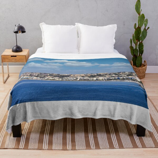 Item preview, Beach and Nice town France in summertime designed and sold by goceris.