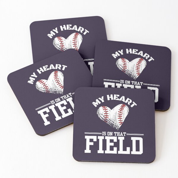 Item preview, My heart is on that field funny baseball  designed and sold by Benchamart.