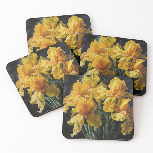 Item preview, Yellow Irises  designed and sold by Vanover Designs.