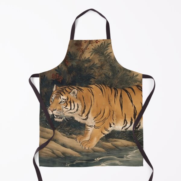 Item preview, Ancient-Style Bengal Tiger Design designed and sold by SingularityGeek.